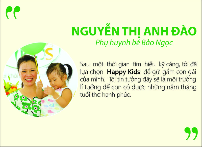 Nguyễn Thị Anh Đào - Phụ huynh bé Bảo Ngọc